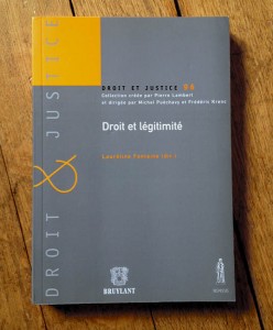 Livre - Droit et légitimité