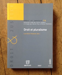 Livre - Droit et pluralisme